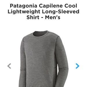 Men’s Patagonia Capilene long sleeve tee